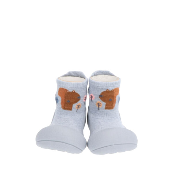 attipas barefoot niños niñas peques primeros pasos caminantes azul squirrel ardilla
