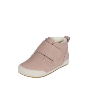 blanditos by crios bota barefoot velcro borrego sidney rosa