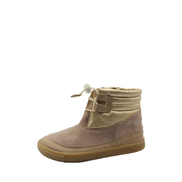 blanditos by crios calzado infantil barefoot respetuoso bota invierno arena beige lion
