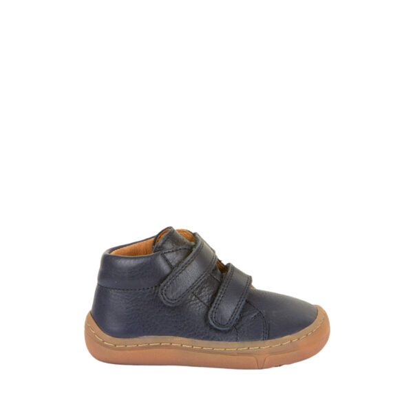 froddo botita barefoot doble velcro azul oscuro