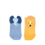 ATTIPAS – Calcetín anatómico Animales pack x2 lion & elephant