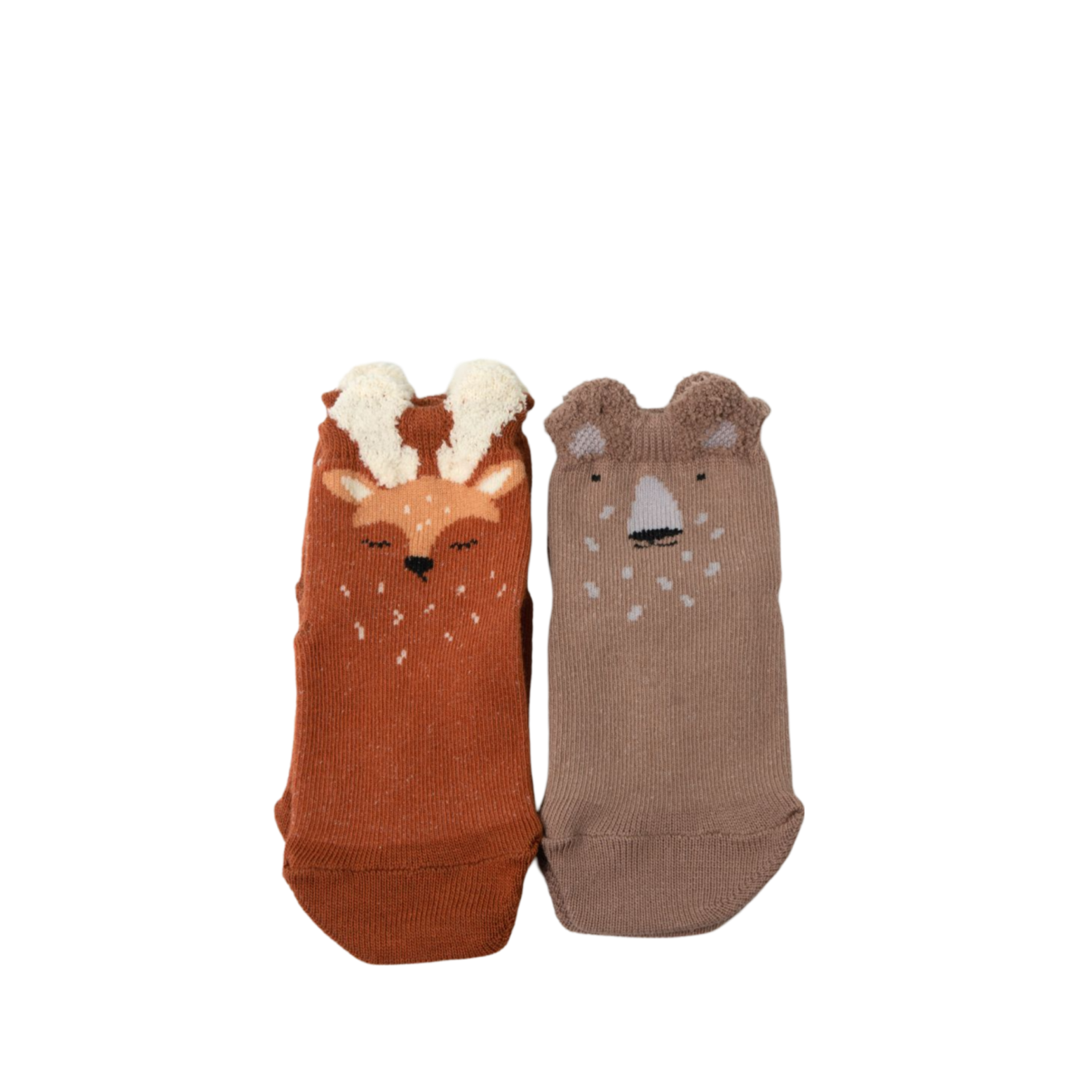ATTIPAS - Calcetín anatómico Animales pack x2 deer & bear